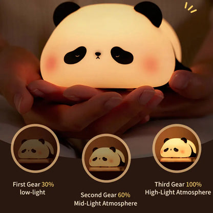 Adorable Panda Bedside Light