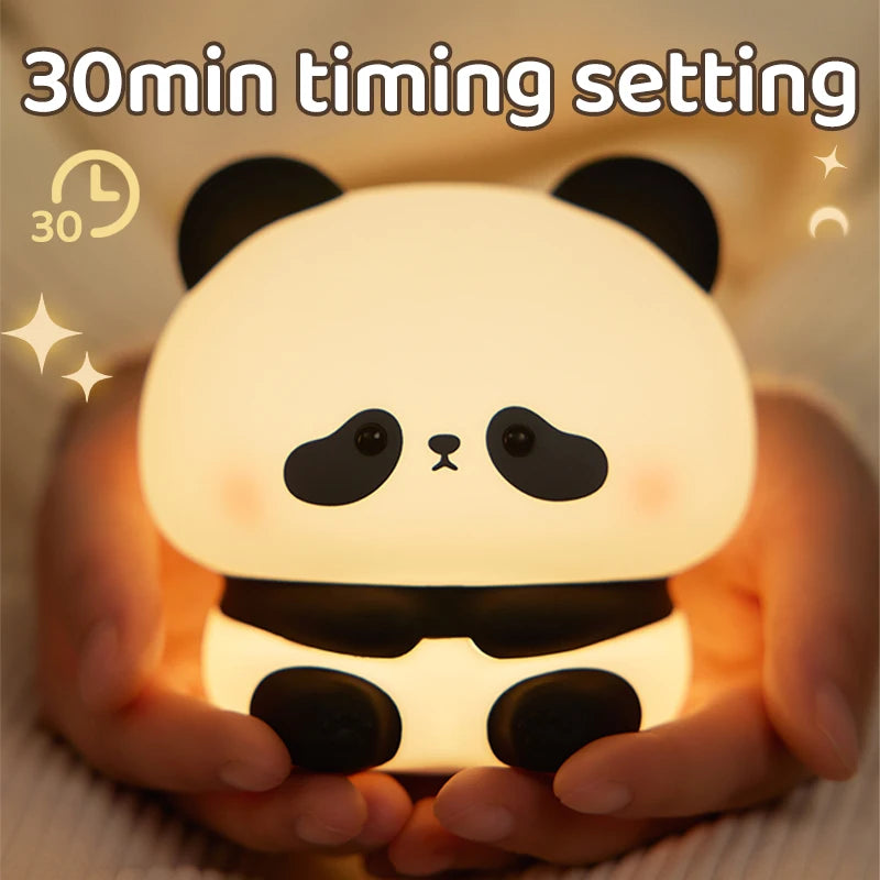 Adorable Panda Bedside Light