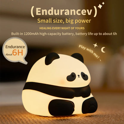 Adorable Panda Bedside Light