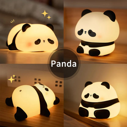 Adorable Panda Bedside Light