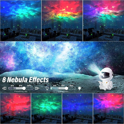 LED Galaxy projector Night Light Astronaut