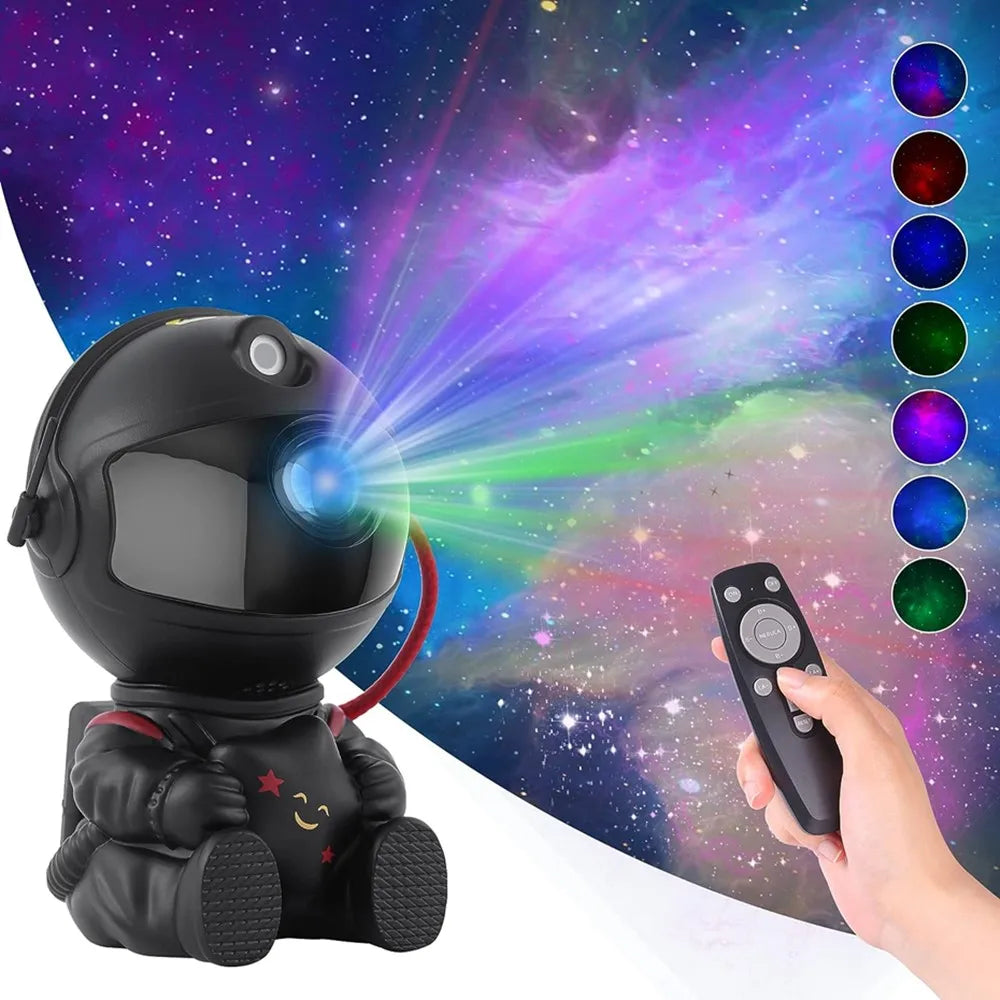 LED Galaxy projector Night Light Astronaut