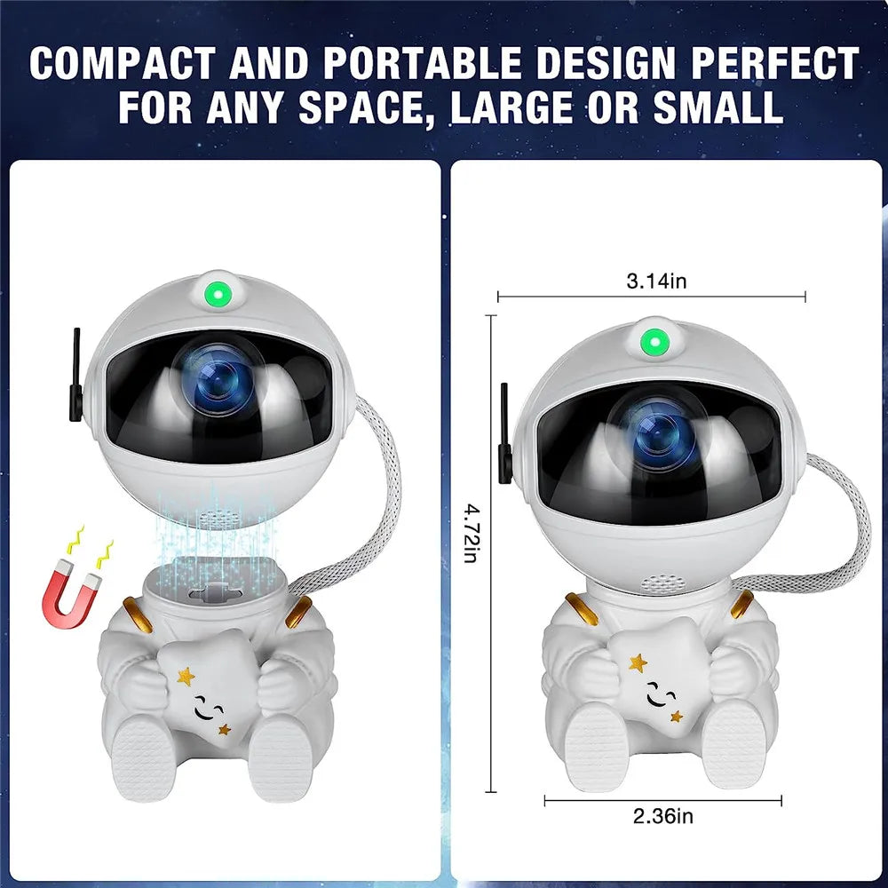 LED Galaxy projector Night Light Astronaut