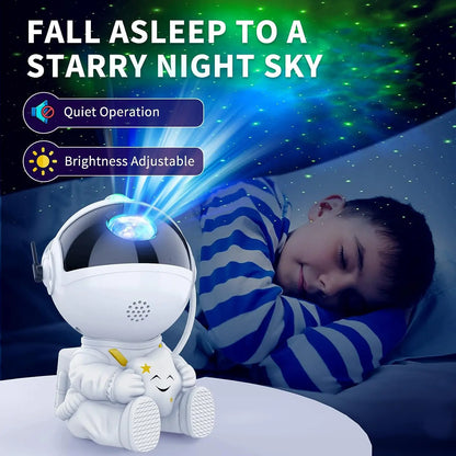 LED Galaxy projector Night Light Astronaut